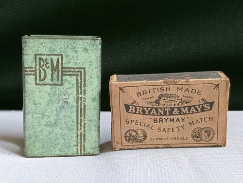 Bryant may matchbox - matchbox, holder