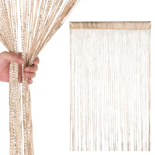Hanging glitter curtains - hanging,