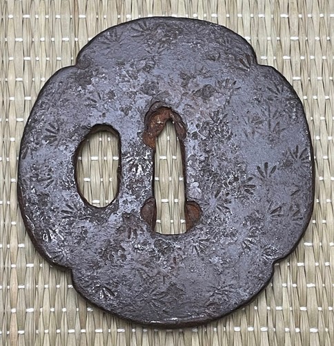 Japanese tsuba sword guard - japanese,