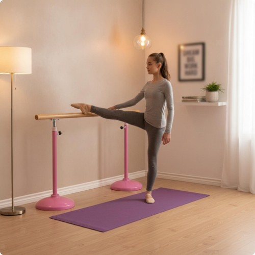 Adjustable dance barre - dance, stable