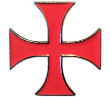 Knights Templar Crusades Cross Crusader England Medieval Christians Enamel Badge