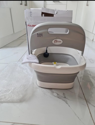 Foldable heated foot spa bath - foot,