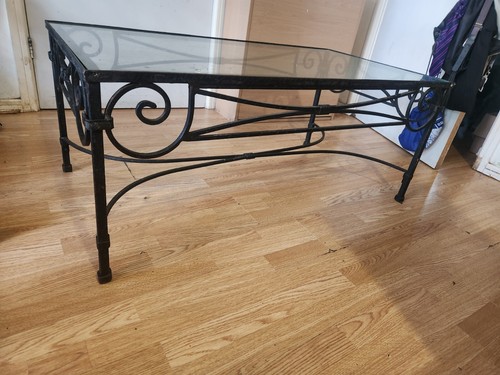 60x110cm iron and glass - 60x110cm,
