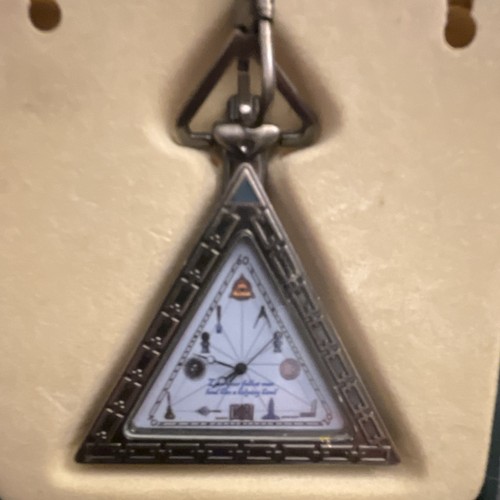 Masonic triangular pendant - masonic,