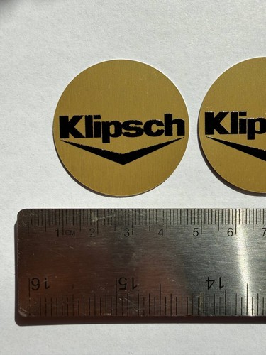 Klipsch speaker badge custom - speaker,