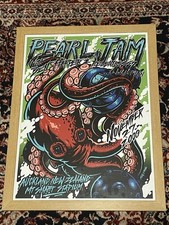 Pearl Jam Aukland Poster November 27th, 2009 Ben Harper, MT Smart