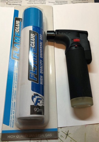 Blow torch with - blow,