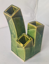 Studio Pottery Triple Vase