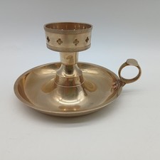 Vintage Brass Chamber Stick