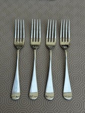 Vintage EPNS Forks Set of Four W&JA Baxter Made in England