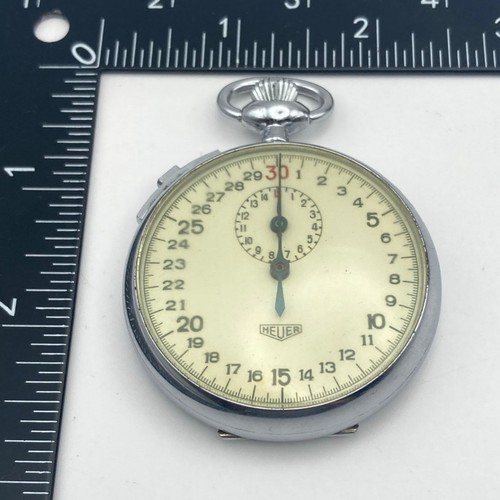 Vtg heuer open face - vtg, manuel