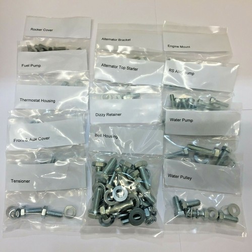 Pinto ohc engine bolt kit - pinto, ford