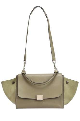 Celine trapeze small suede and - suede,