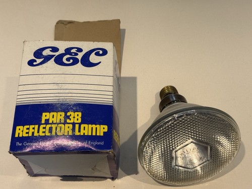 Gec 100w par38 amber lamp - gec,