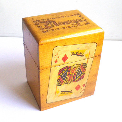 Vintage norwegian pokerwork - vintage,