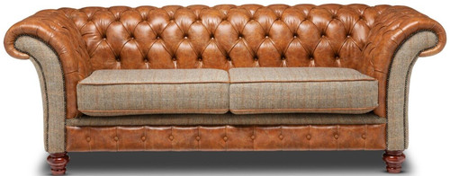 Chesterfield three seater - chesterfield,