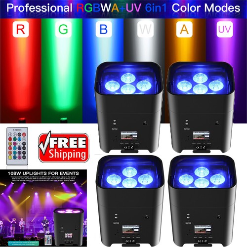 Wireless app rgbwa 6in1 - app,