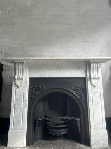 Marble fire surround for - fire,