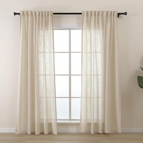 Curtains beige semi - beige,