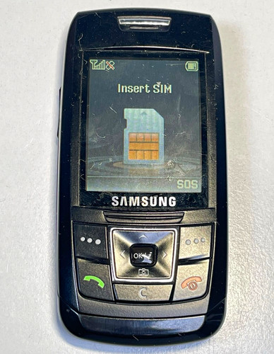 Samsung e250 black gsm - black, 10mb