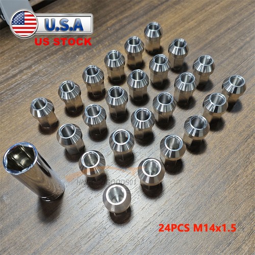 24pcs m14x1 stainless steel - 24pcs,