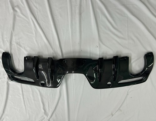 Carbon fiber rear bumper - fiber,