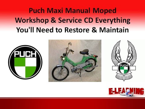 Puch maxi manual moped - maxi,