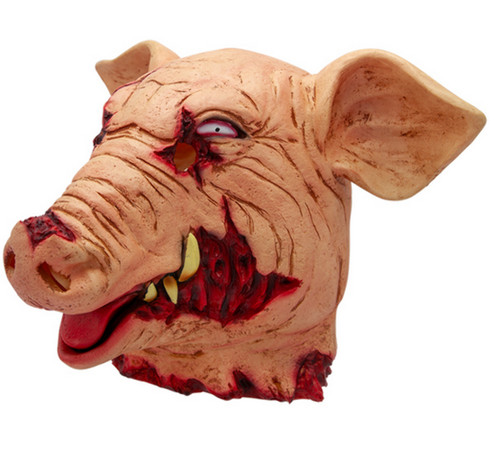 Slaughtered pig mask horror - pig,