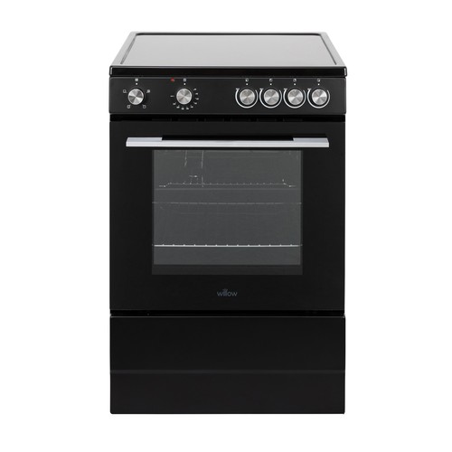 Cooker black electric 60cm - cooker,