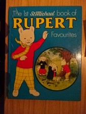 1ST ST MICHAELS BOOK OF RUPERT FAVOURITES 1977  GOOD CONDITION