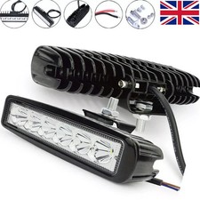 2X 12V LED Work Light Bar