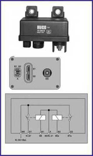 Genuine hella heater plug - heater,