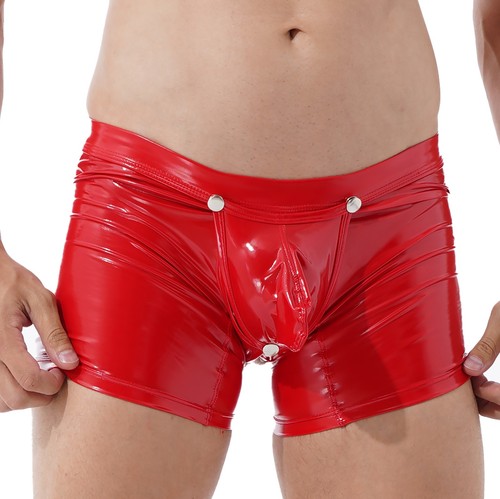 Men pvc faux leather - pvc,