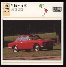 1966 - 1976 Alfa Romeo 1300 GT