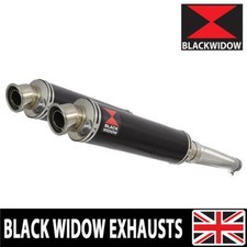 Yamaha TDM 900 2-2 2002-2009 Exhaust Silencer Kit 350mm Round End Cans BN35R