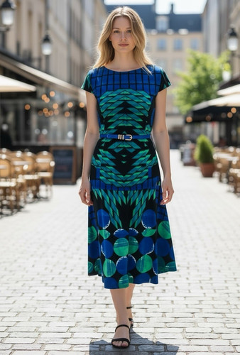 Joseph ribkoff blue green - ribkoff,