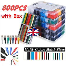 800X Heat Shrink Tubing Tube Sleeve Kit Car Electrical Assorted Cable Wire Wrap