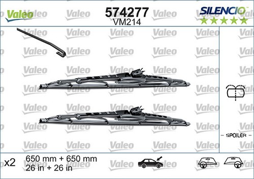 Wiper blade for polo - wiper,