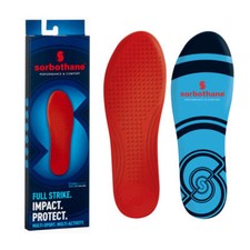 Sorbothane Full Strike Shoe Insoles Antibacterial Foot Support Sports Running