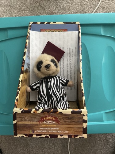 Stuffed meerkat toy - meerkat,