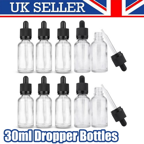 30ml clear glass - clear,