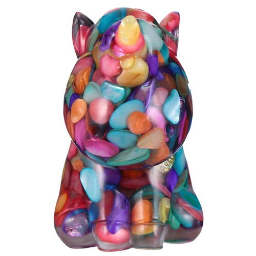 Crystal colorful ornament - crystal,
