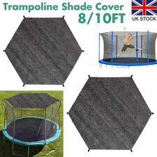 8/10FT Outdoor Trampoline Sunshade Tent Cover Trampoline Shade Protection Cover