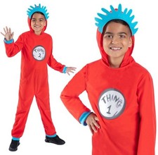 Childs Dr Seuss Thing 1 & 2