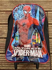 Spiderman Travel Trolley Luggage suitcase kids lightweight once Used