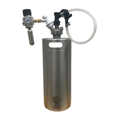 Beer Mini Keg 4L Steel Growler