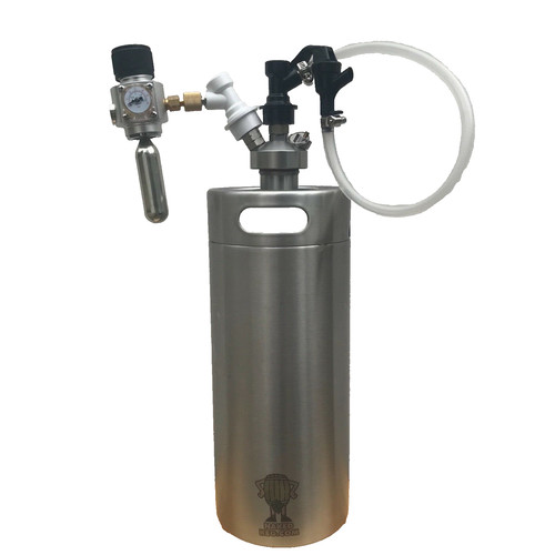 Beer mini keg steel growler - beer,