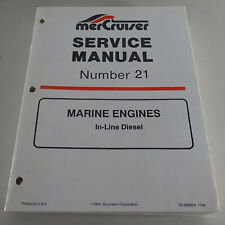 1994 Mercury MerCruiser Marine Engines In-Line Diesel Workshop Manual