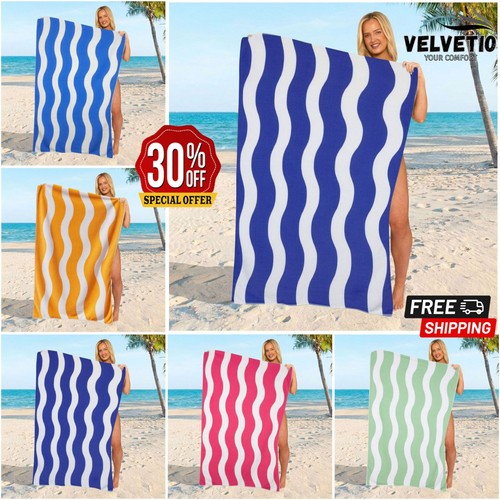 Wavy stripe beach - wavy,