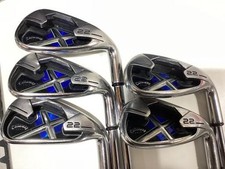 Callaway X-22 US Iron Set 6-9,Pw 5pc Flex UI Golf Steel Steel